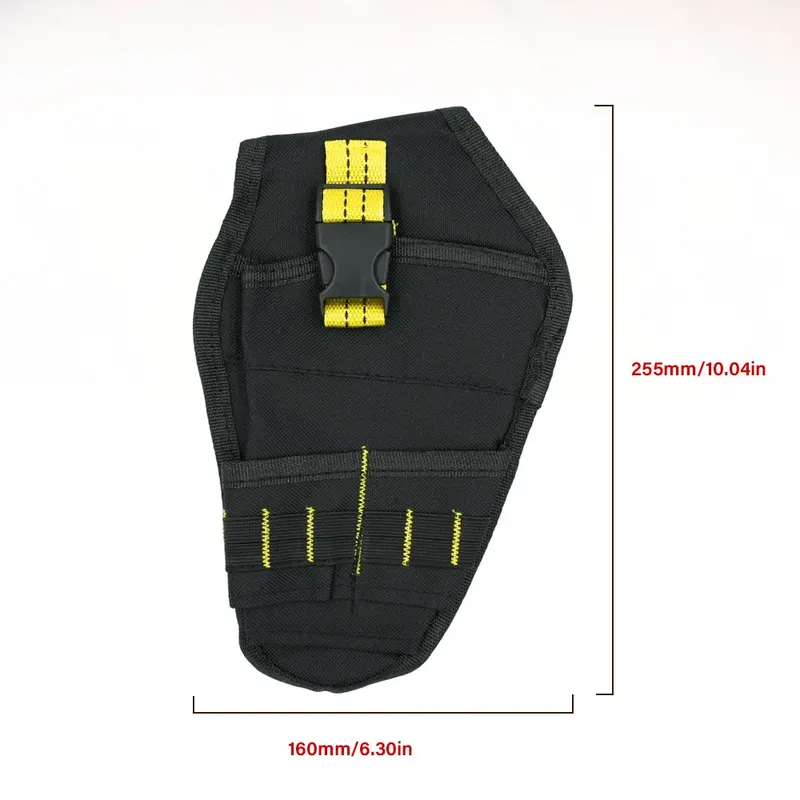 Multifunktionale wasserdichte Bohrer-Halterung, Werkzeugtasche für die Taille, Werkzeughalterung, Bohrer-Halterung, kabellos, für Schraubenschlüssel, Hammer, Schraubendreher