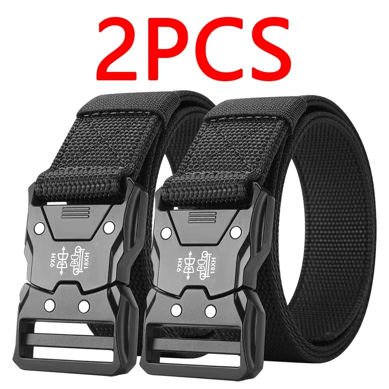 2-teiliger taktischer Hüftgurt – langlebige automatische Schnalle, perfekt für Outdoor-Abenteuer, Unisex-Zubehör für Männer und Frauen