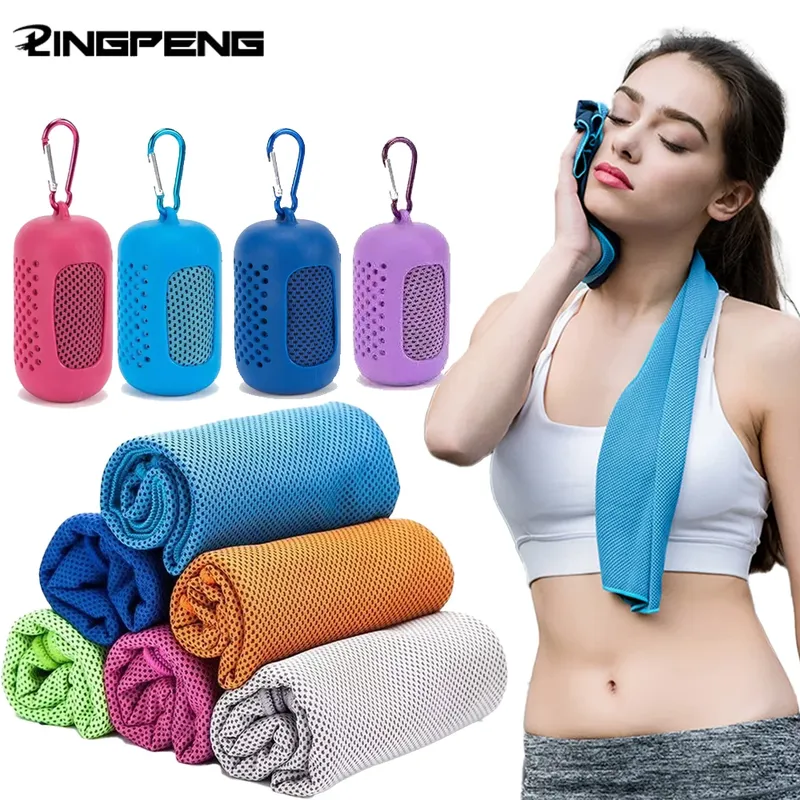 Neues Mikrofaser-Handtuch, Sport, schnell trocknend, super saugfähig, Camping-Handtuch, superweich und leicht, für Fitnessstudio, Schwimmen, Yoga, Strand