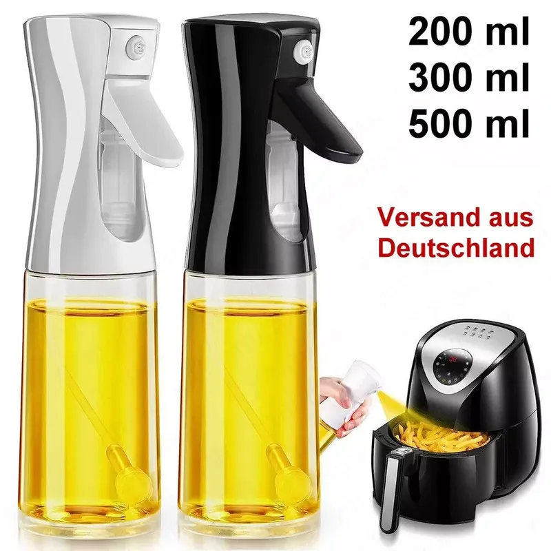 Ölspray zum Kochen – Olivenölspender, Flaschensprüher, Nebel, wiederverwendbar, lebensmittelecht, Ölessig, Sprühflasche, Küchenzubehör