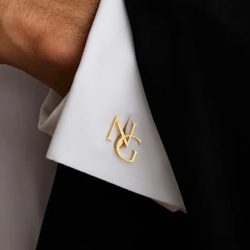 Personalisierte Manschettenknöpfe für die Hochzeit des Bräutigams, Geschenk für den Trauzeugen, personalisierter Schmuck, Geschenk für Ehemann, Vatertagsgeschenk
