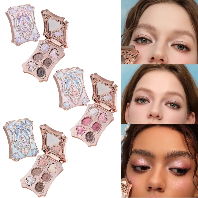 Flower Knows 2026 Bunny Garden Make-up-Palette Niedliche Hasen-Themen Lidschatten Rouge Highlighter All-in-One Kosmetik-Kollektion