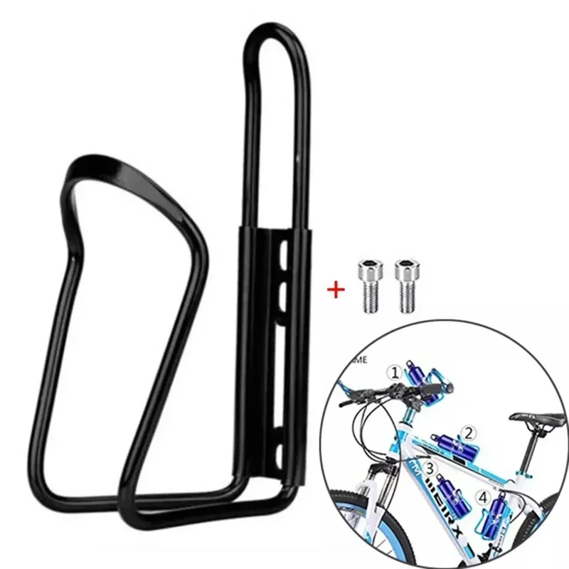 Aluminiumlegierung Fahrrad Flaschenhalter Klassisch Radfahren Mountainbike Zubehör Flaschenhalter Fahrrad Getränkehalter Fahrrad