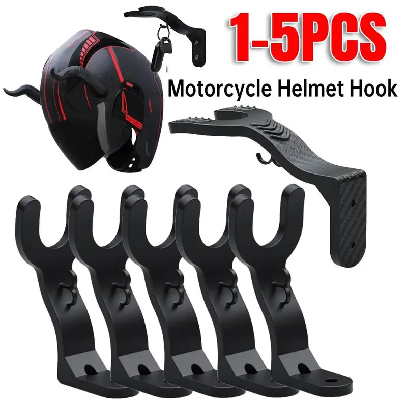 1-5 stücke Motorrad Helm Haken Racks Mehrzweck Haken Aufhänger Hause Gepäck Jacke Halter Küche Schrank Regal Wand Halterung haken