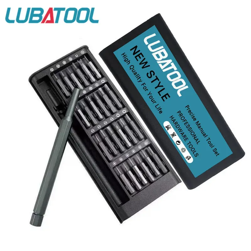 25-in-1 Präzisions-Schraubendreher-Set, Phillips-Torx, magnetischer Schraubendreher-Bit, professionelles Reparatur-Werkzeug-Set für iPhone, Uhr, Kamera