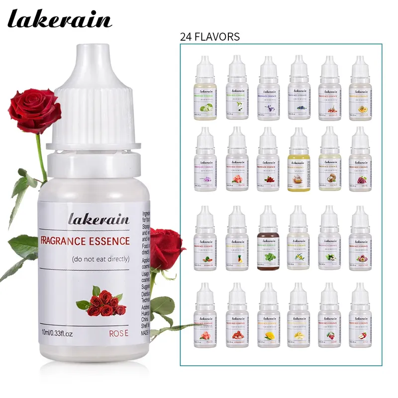 DIY 10 ml reines Fruchtduftöl Diffusor ätherische Öle Erdbeergeschmacköl für Lipgloss DIY Seifenherstellung Lipgloss Essenz