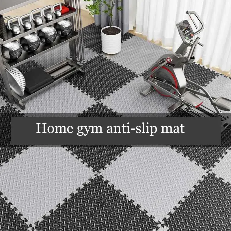 1–16 Stück 30 x 30 cm Sport-Gymnastikmatte, Eva-Schaum-Matten für Boden, Blattkorn, Fußmatten, Yoga, Fitness, rutschfeste Spleißteppiche, Stoß-Spielmatte