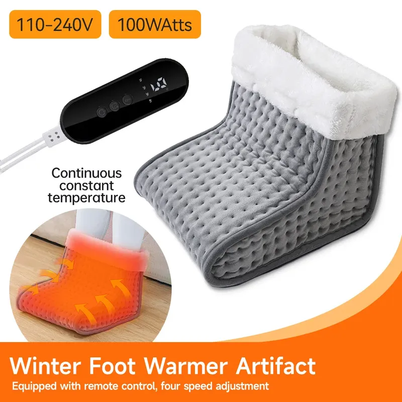 26*28*22 cm Elektrische Beheizte Fuß US/EU Wärmer Weiche Füße Heizung Pad 9-gang einstellbare temperatur Elektrische schuh heizung pad 1 pc - 30.89 EUR