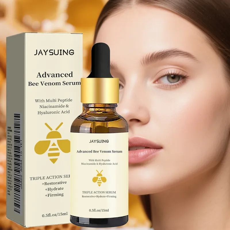 1/2/3 stücke Erweiterte Bee Venom Serum Feuchtigkeitsspendende Anti Aging Reduzieren Feine Linien Beschädigte Haut Reparatur Gesichts Creme Pflegende hautpflege