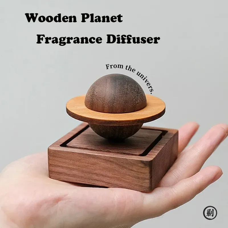 1 Stück Holzduft, kein Diffusor für ätherische Öle, Jupiter-Form, Heimdekoration, frische Luft, Geschenk für Freunde, Wohnheimzimmer, Essentials
