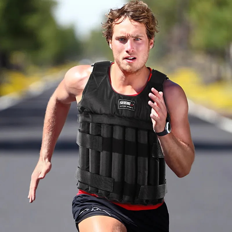 1–110 Pfund verstellbare Gewichtsweste zum Laufen, Laden, Gewichtsweste, Training, Workout, Fitness, verstellbare Weste, Jacke für Herren und Damen