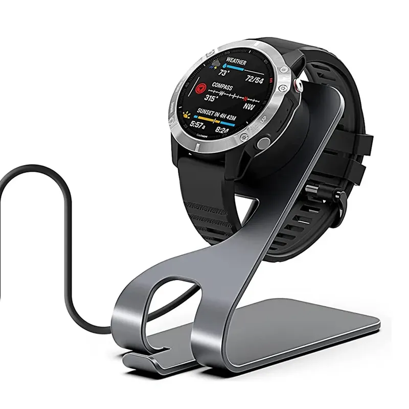 Metallladestation für Garmin Fenix 8pro 5 6 7 7X Ladestation für Garmin Instinct/Approach S60/ Venu 2 2S /forrunner 245