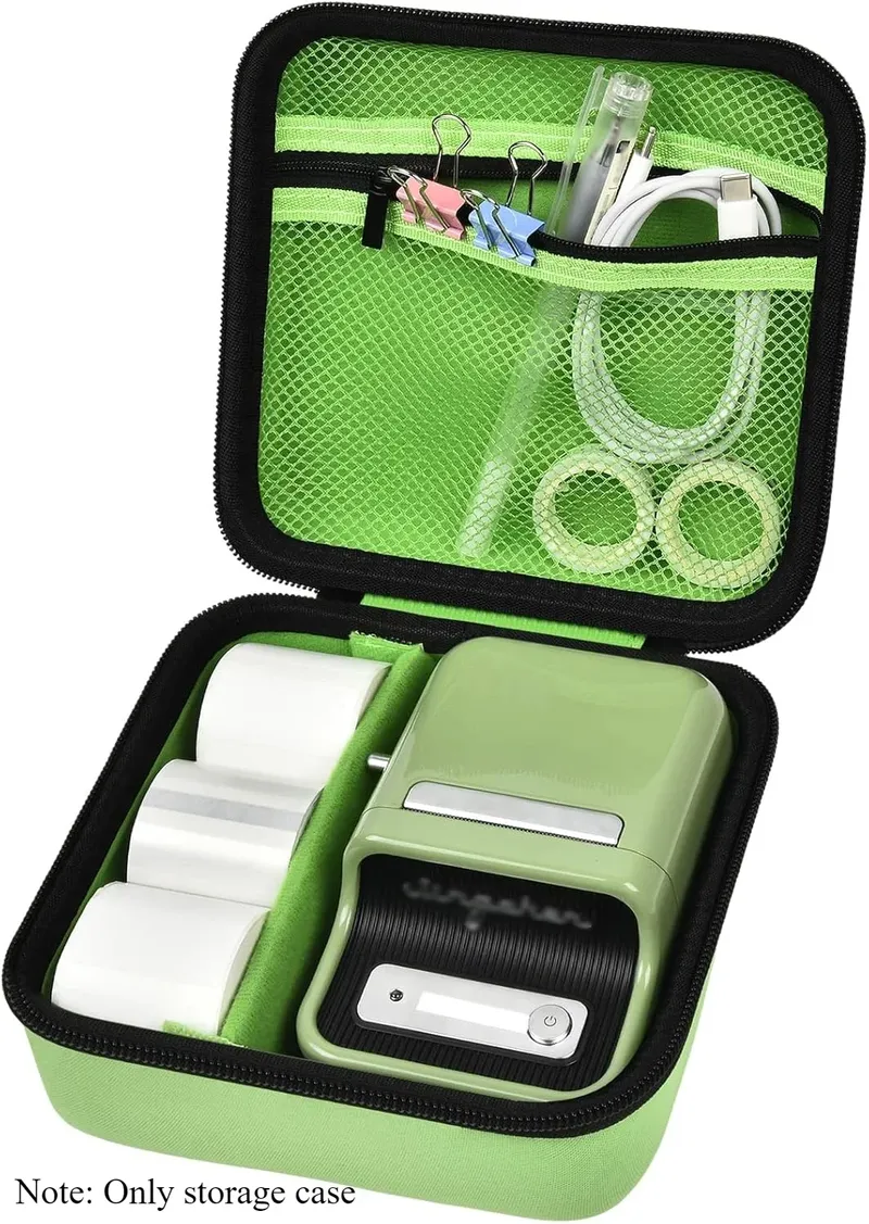 (NUR FALL) FALL kompatibel mit NIIMBOT B21 Etikettendrucker, kabelloser Thermo-Etikettendrucker, Halter für tintenlose Etikettendrucker und Etikettierer