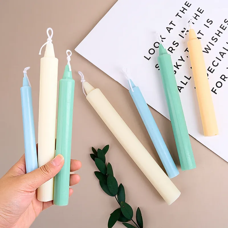 S/M/L Größe Lange Stange Silikon Kerze Form DIY Einfache Stil Aromatische Wachs Stick Kegel Kerze Form handgemachte Geschenke Hause Tisch Dekor