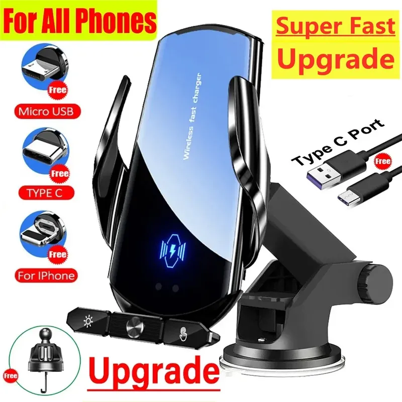 Drahtlose Ladegerät Auto Auto Magnetische Air Vent Telefon Halter Für iPhone 16 15 14 13 Samsung Xiaomi Induktion Schnelle Ladestation