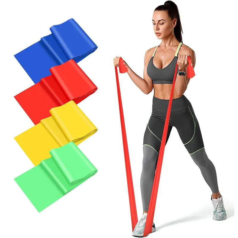 Widerstandsbänder, Übung, Physiotherapie-Bänder, Yoga, Pilates, Zuggurt für Zuhause, Fitnessstudio, Fitness, Dehnung, Krafttraining