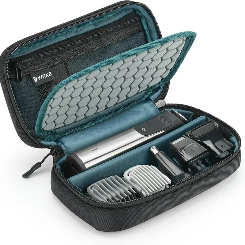 Yinke Reise-Rasierer-Etui für Multigroom-Serie 3000/5000/7000/9000, elektrischer Bartschneider für Herren, Aufbewahrungstasche, Organizer