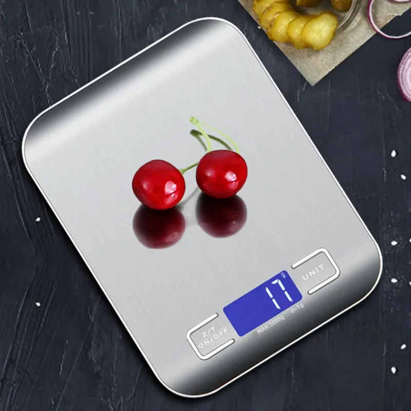 5 kg/1g Tragbare Elektronische Digitale Küchenwaage LCD Hochpräzise Waagen Lebensmittel Kaffee Balance Gewicht Messen Backwaage