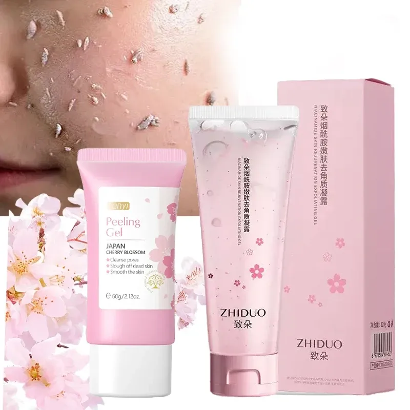 Gesicht Tiefenreinigung Peeling Gel Hautpflege Bleaching Feuchtigkeitscreme Reparatur Gesichtspeeling Hautpflege 60g