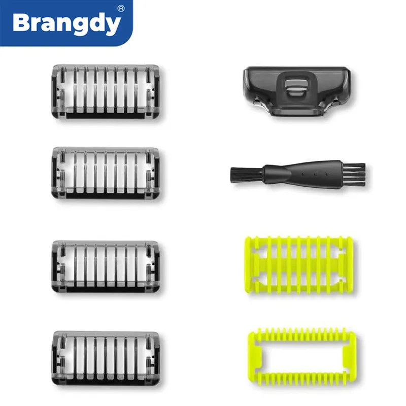 Brangdy Guide Kammschutz für Philips One Blade QP2520 QP2530 QP2620 QP2630 QP6510 QP6520 QP6531 Elektrischer Bartschneider