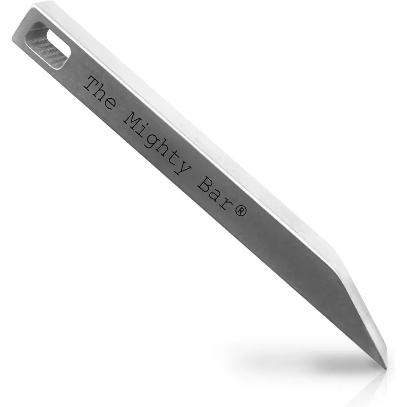 Robuster Schlüsselanhänger, Hebelstange, EDC-Hebelstange für jeden Tag, kleiner Edelstahl-Schlüsselanhänger, Multitool, Hebelstange für Schlüssel