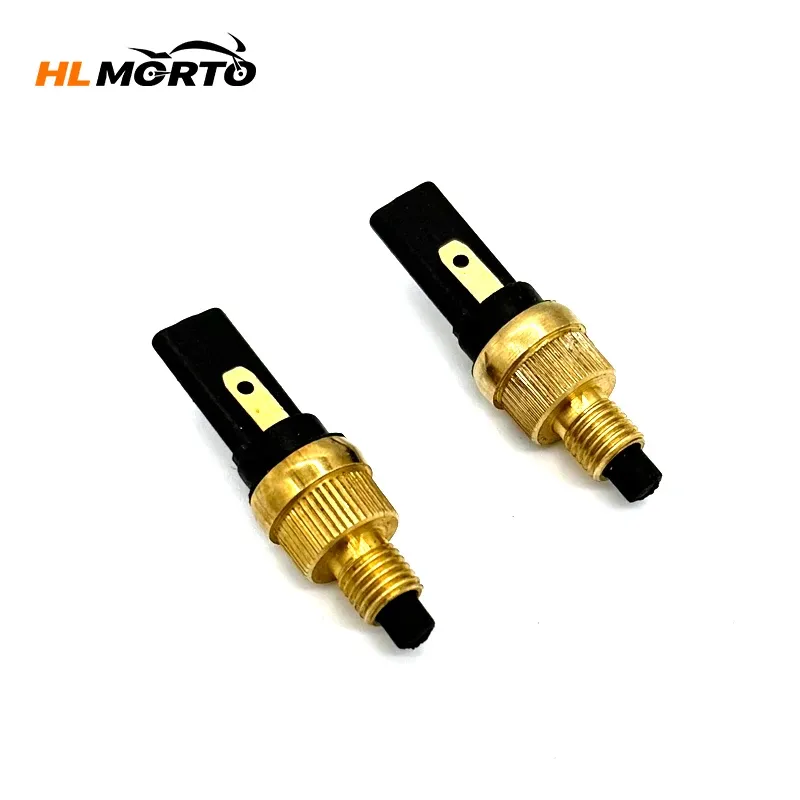 1 stücke 2 stücke Universal 6mm Kupfer Motorrad Bremslicht Rücklicht Vorne Hinten Bremse Kupplung Schalter Stecker