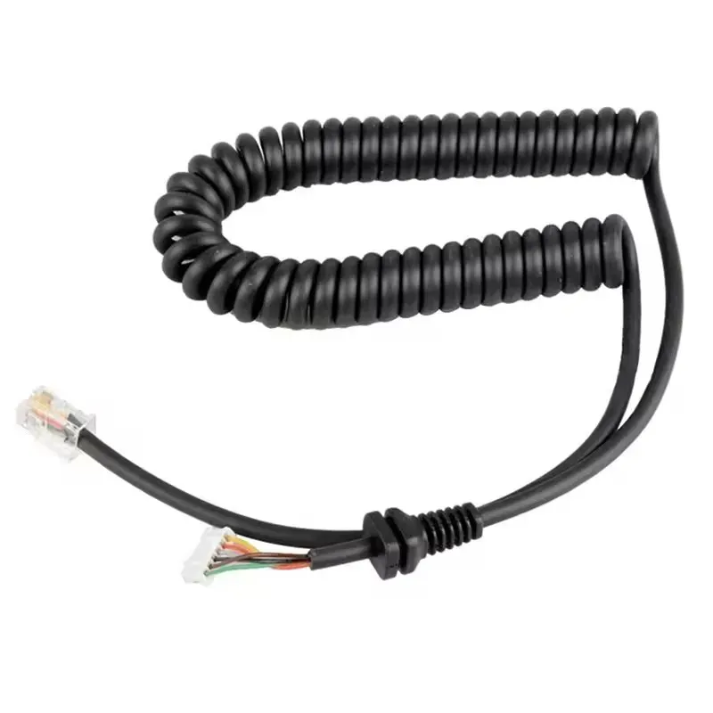 Professionelles Ersatzmikrofonkabel, Mikrofonkabel für Yaesu MH-48A6J FT-7800/FT-8800/ FT-8900/FT-1802/FT-1807/ FT-1900