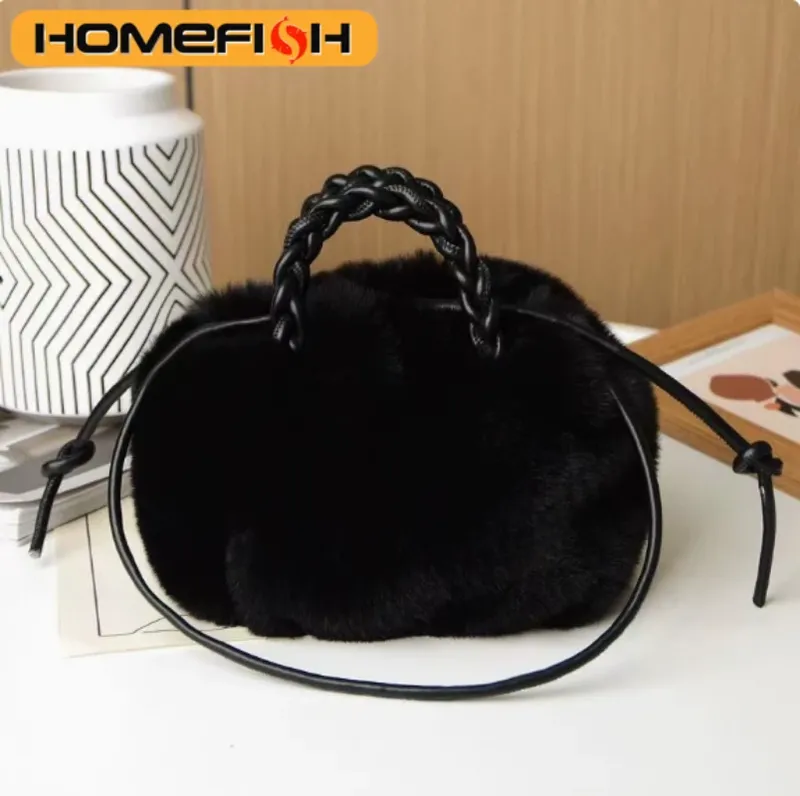 HOMEFISH Süße Kürbis-Tasche 2026 Herbst und Winter Neue Mode Wolken-Umhängetasche Nischen-Design Süße Mädchen-Handtasche