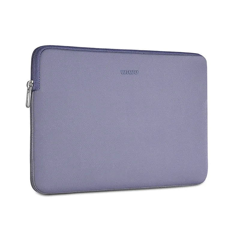 WiWU Ultradünne Laptop-Hülle für MacBook Pro 14,2 16,2 Zoll, wasserdichte Notebook-Tasche für MacBook Air 13,6 Carry Laptop-Taschen
