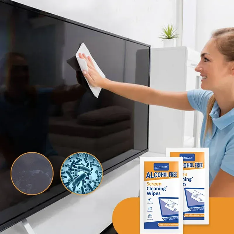 40er-Pack PC-Reinigungstücher – Trocken- und Nasstücher für Autos, Telefone, Tablets, Laptops, Fernseher und Monitore