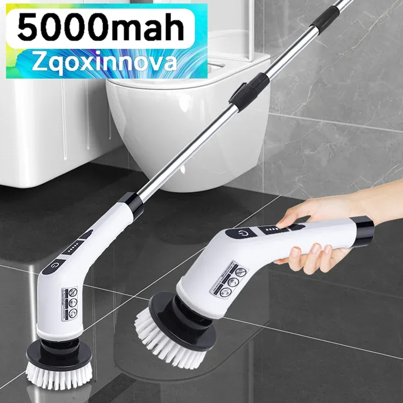 Haushalt Cordless Spin Wäscher Küche Gadgets Haar Bürsten Bad Besen Wc Mops Elektrische Mehrzweck Reinigung Pinsel