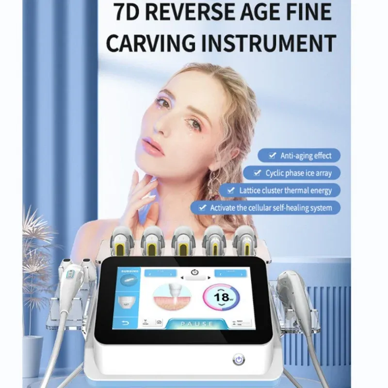 7D Beauty SPA Maschine Körperstraffung Fettverbrennung Hautstraffung Abnehmen Body Sculpt HEISS