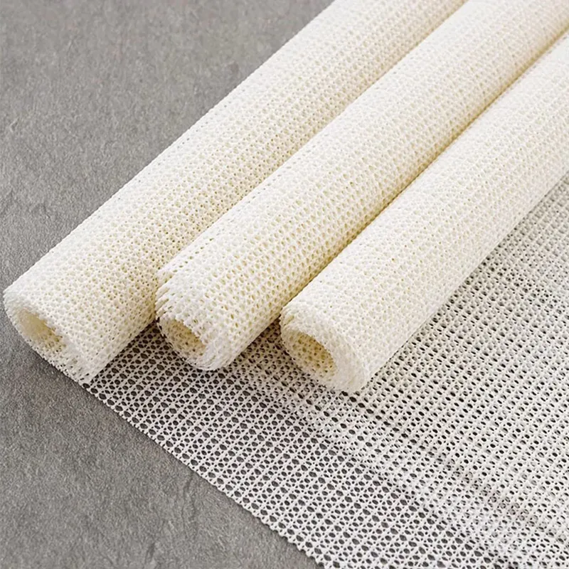 Blatt Matratze Sofa Matte Rutschfeste Net Tuch Haushalt Teppich Yoga Matte Anti-Skid Befestigungs Basis Stoff PVC Boden Matte anti Slip Pad