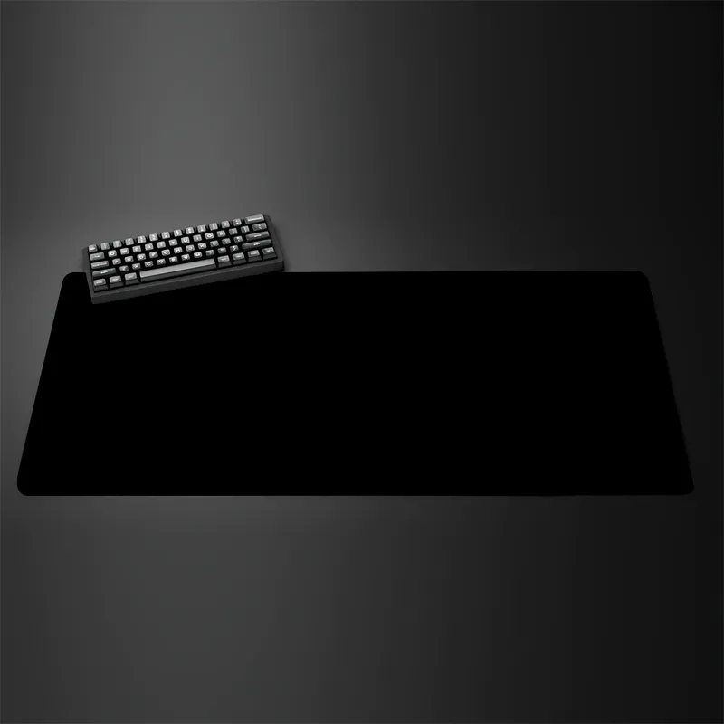 XXL Schwarzes Mauspad, Gaming-Mauspad, großes Mauspad, Gamer-Mausteppich, PC-Schreibtischunterlage, Tastaturpad, Computer-Mauspad, 90 x 40 cm