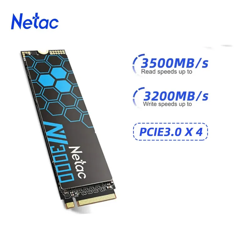 Netac 3500 MB/s SSD 1 TB 2 TB 250 GB 500 GB SSD NVMe M2 2280 PCIE3.0X4 Festplatte Interne Solid State Disk für Laptop PC