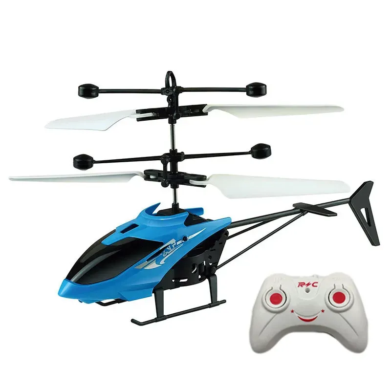 Mini Fernbedienung Flugzeug Hubschrauber Fliegende Interaktion Geste Sensing Kinder Flugzeug Kinder Spielzeug mit Blinklicht