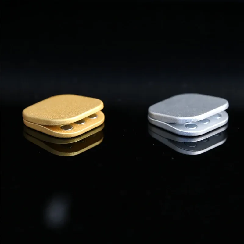 Zappeln Clicker Taste Tasten Zappeln Slider ADHS Metall EDC Zappeln Spielzeug Büro Schreibtisch Spielzeug Angst Stress Relief Spielzeug Erwachsene Geschenk