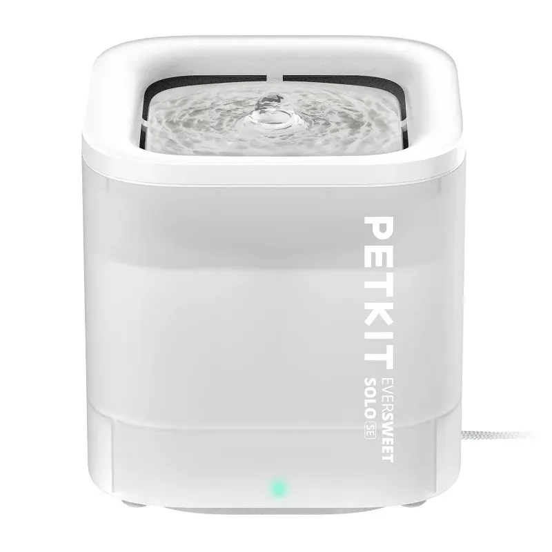 PETKIT 63oz/1,85L Haustier-Wasserbrunnen für Katzen und kleine Hunde, superleiser, hygienischer, automatischer Abschalt-Wasserspender für Katzen