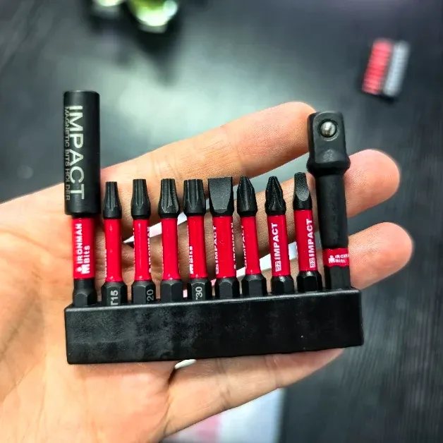 Mixed 2 Zoll Impact X50 Power Driver Bit-Set, S2-Bit aus legiertem Stahl mit Aufbewahrungsorganisator