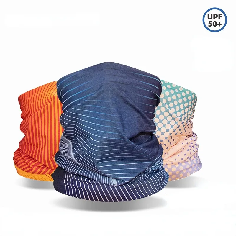 Outdoor-Bergsteiger-Schal, Eisseide, Sonnenschutz, Gesichtsmaske, Bandana, Unisex-Schal für Outdoor-Angeln, Radfahren