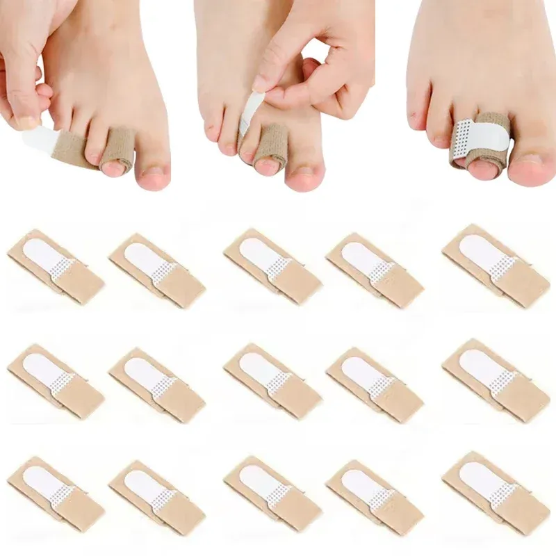 Zehen- und Fingerglätter, Hammerzehenband, Hallux Valgus, Korrektor, Bandage, Zehenspreizer, Schiene, Wraps, Fußpflegezubehör