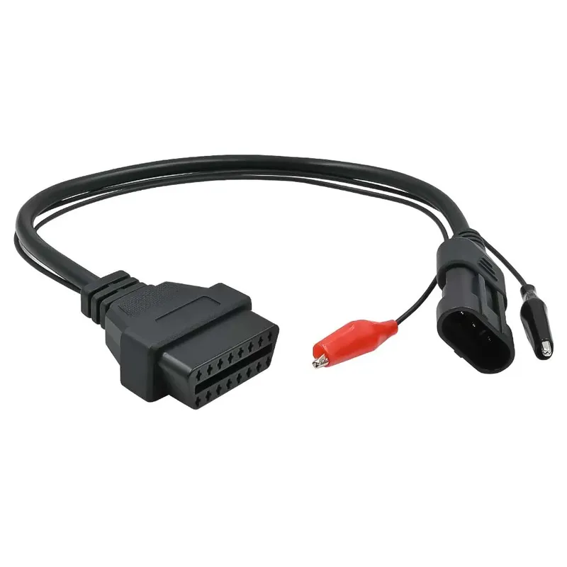 OBD2 Kabel 3 Pin auf 16 Pin Für Fiat Für Lancia Für Alfa Remeo OBDII Stecker 3 Pin Stecker Adapter Auto verlängerung Diagnose Kabel