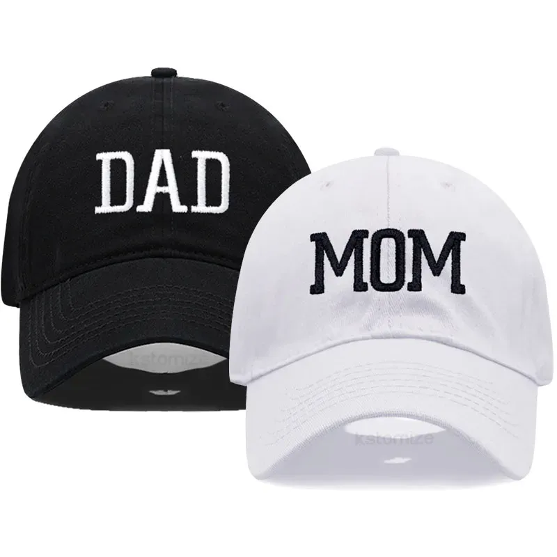 DAD MOM bestickte Baseballmütze, modische Damenmütze, Herrenmütze, Sport-Sonnenschutzmütze, reflektierende Mütze, Sonnenhut, atmungsaktive Outdoor-Mütze