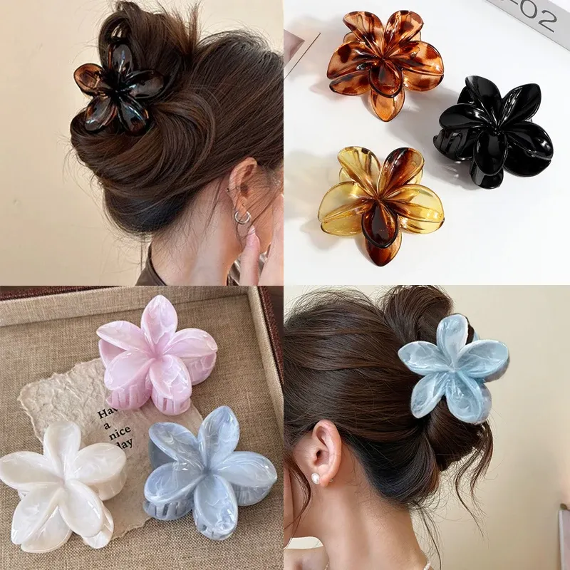Einfache Metall Geometrische Haar Klaue Clips Elegante Geometrische Haar Zubehör Kreuz Krabben Bad Clip Für Frauen Mode Mädchen Headwear
