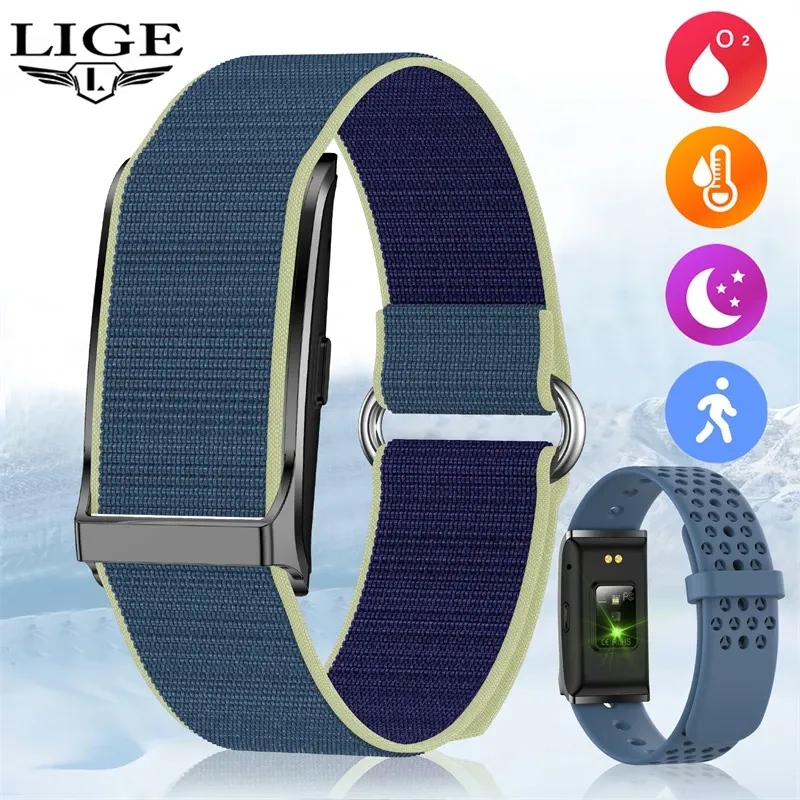 Neue Sport Fitness Tracker Smart Armband Herzfrequenz Blutdruck Monitor Schrittzähler Anruf Erinnerung Smartwatch Band für Männer Frauen