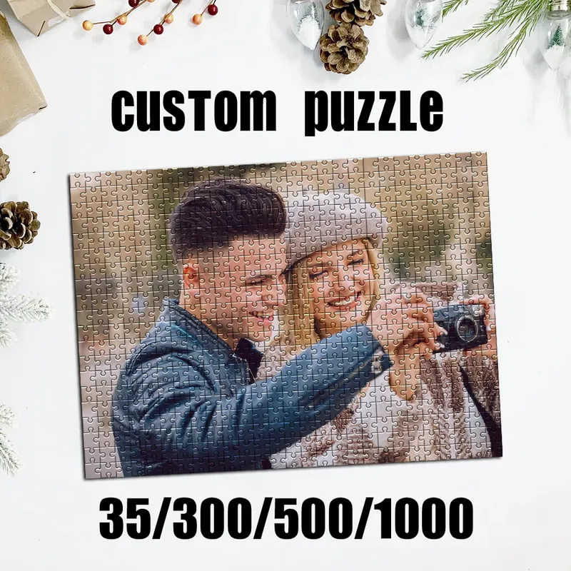 Personalisiertes individuelles Fotopuzzle, personalisierbares Paarfotografie, individuelles handgefertigtes Geburtstagsgeschenk, personalisiertes Geschenk, Memento