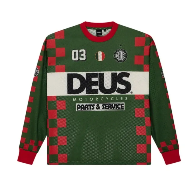 NEU DEUS EX MACHINA Offroad-Mountainbike-Teamtrikot MTB-Shirt Motorrad atmungsaktives Downhill-Trikot Motorsport-Radtrikot