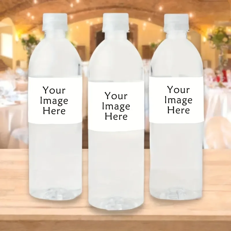 30 Stück benutzerdefinierte Hochzeit Willkommen Wasserflaschenetiketten können Hochzeitswasserflaschenaufkleber drucken, personalisierte einfache Hochzeitsaufkleber DI