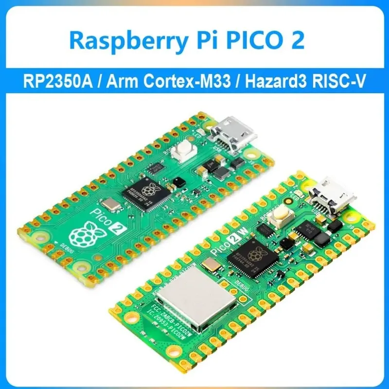 Original Raspberry Pi Pico W mit kabellosem WiFi-Entwicklungsboard, Pico oder Pico H mit Pin-Header, unterstützt MciroPython/C++
