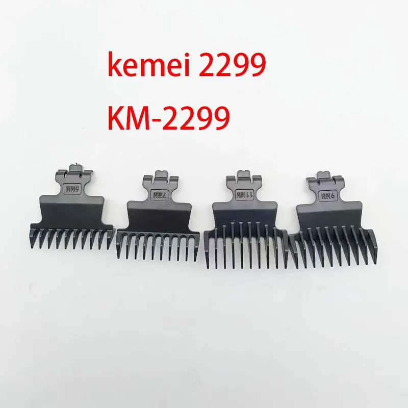Kemei 2299 2293 Barber Haarschneidemaschine Limit Kamm Führungskamm Salon Schneidführung Passend für Kemei KM-2299 Haarschneider 5 mm 7 mm 9 mm 11 mm